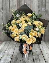 Букет цветов из:  Розы и Лизиантусы #REPLACE_PRED# Ангелово